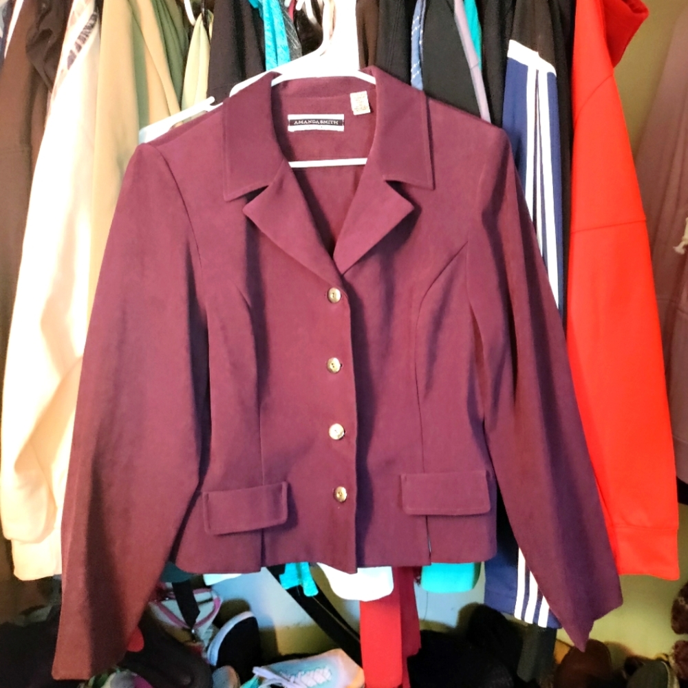 Women's short suit jacket, Size 12, Great condition!